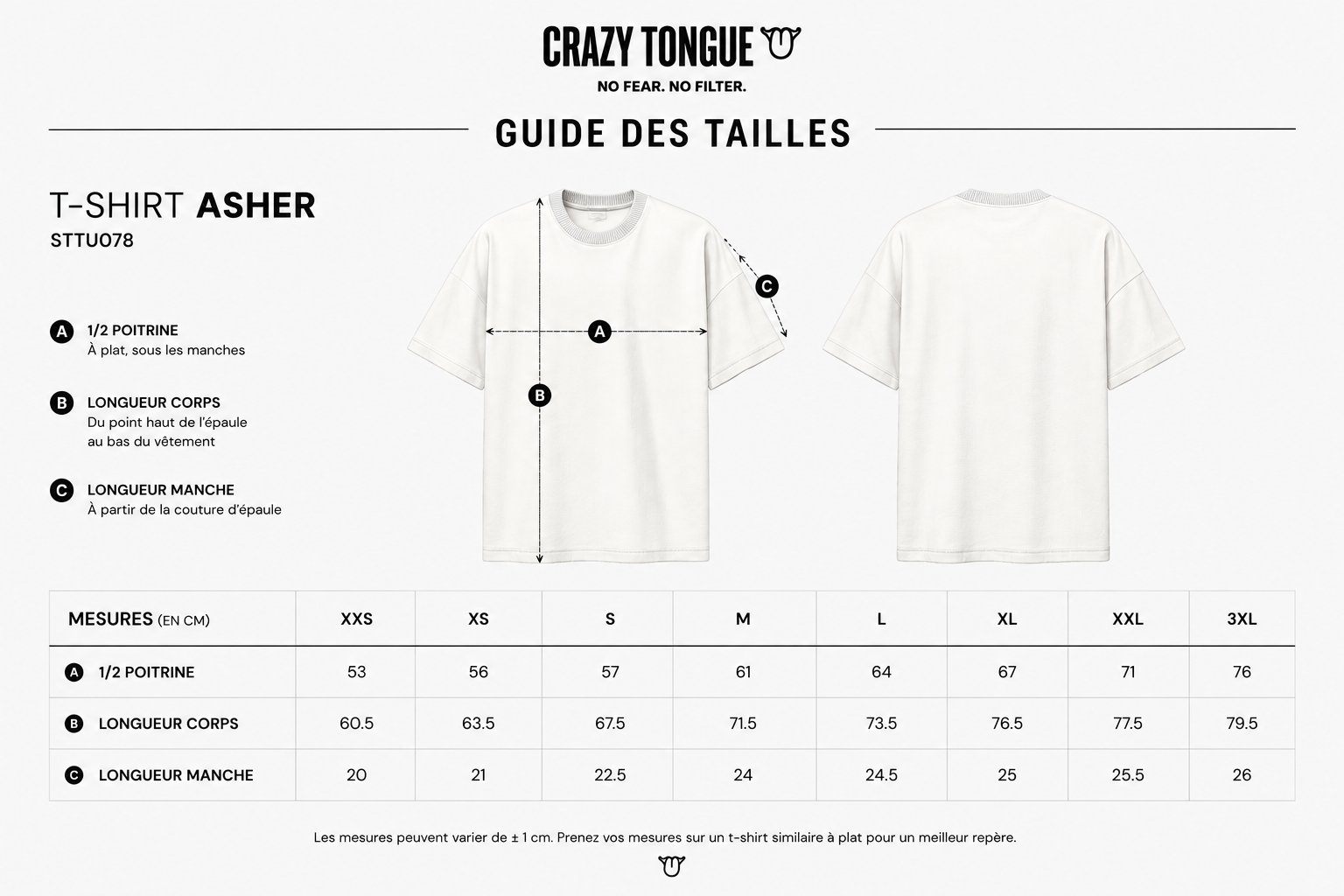 Tee-shirt ASHER STTU078