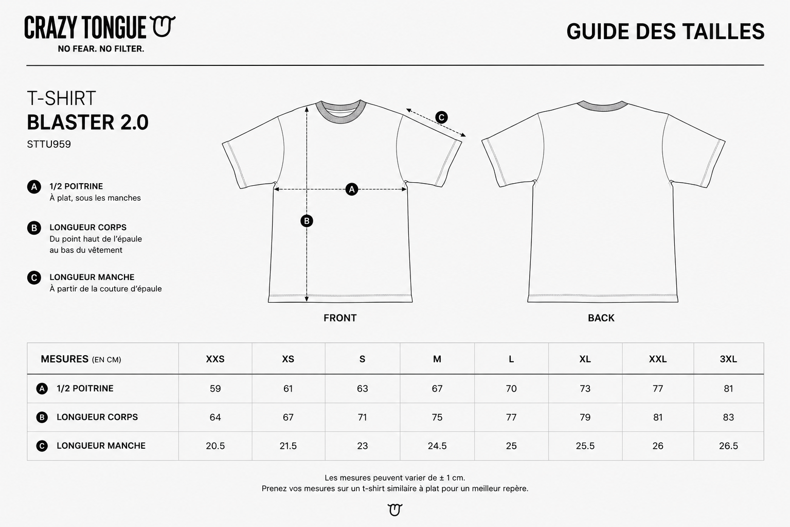 Tee-shirt BLASTER 2.0 STTU959